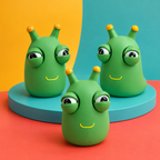 Pop-Eye Caterpillar Squishy