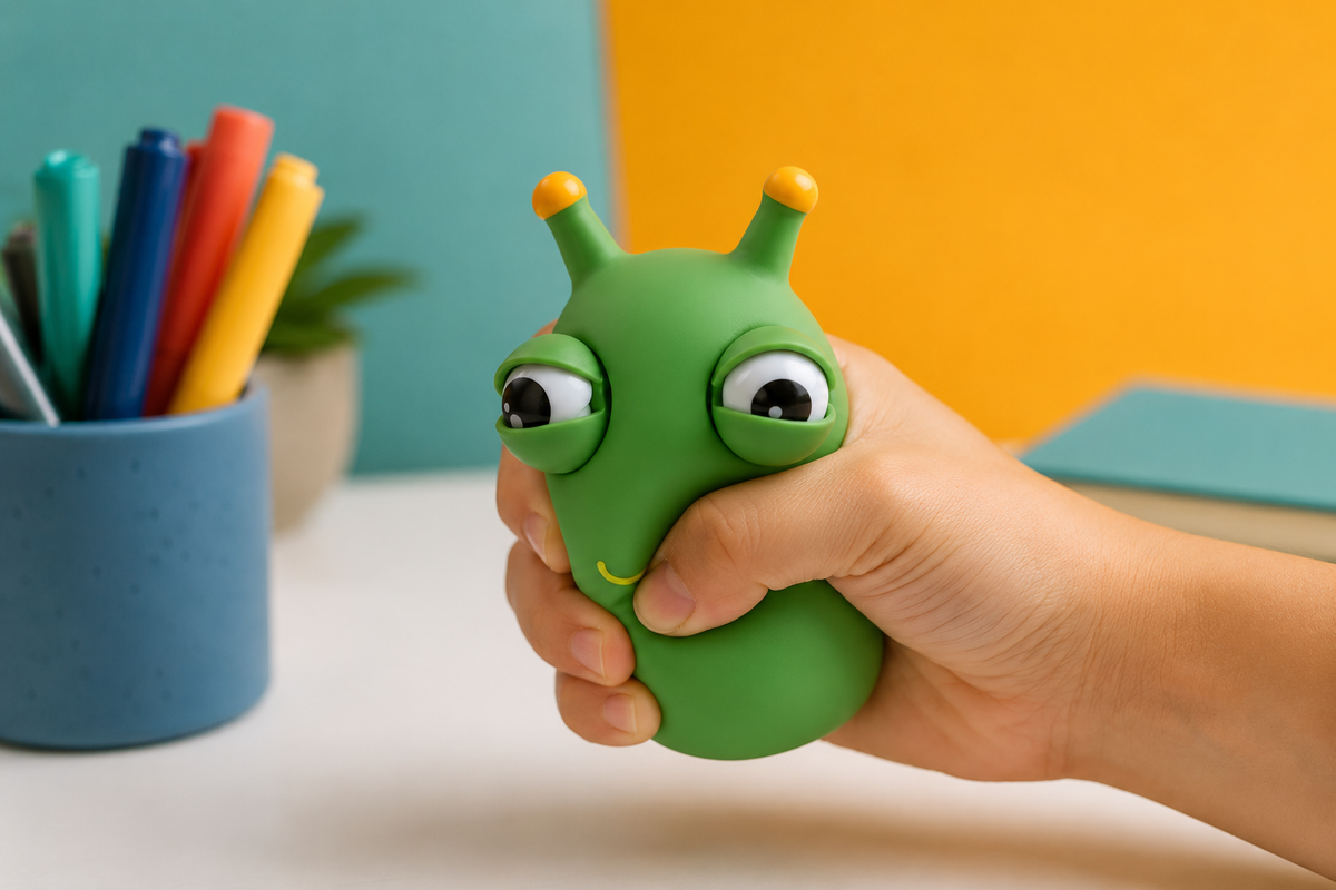 Pop-Eye Caterpillar Squishy