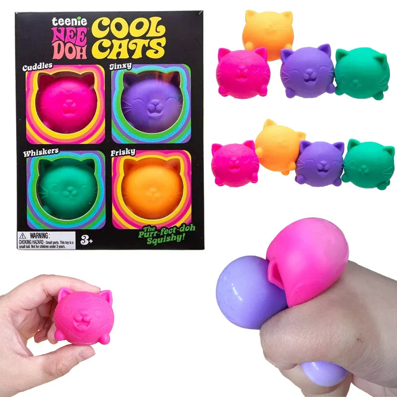Cool Cats Stress Squishies